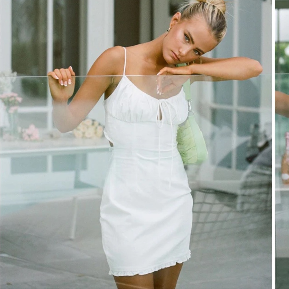 NWT SABO Skirt Vixen Dress - White